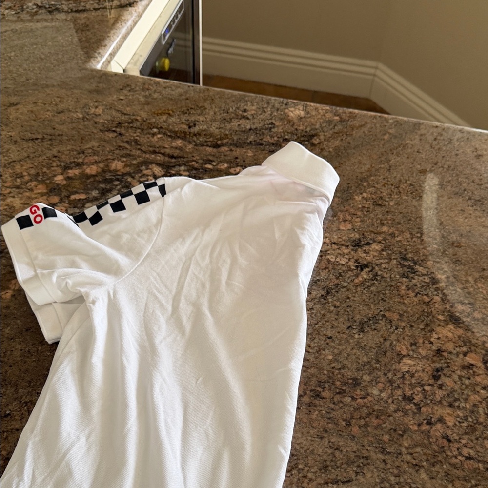 Hugo White Polo Shirt for Men - Picture 6 of 6